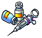 needle and medicine